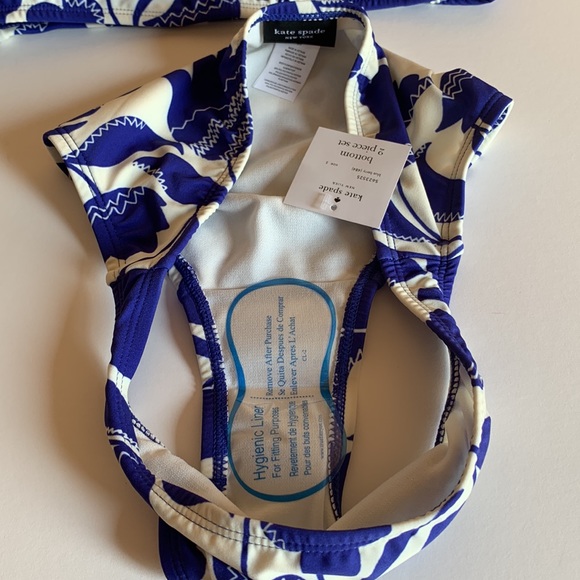 Kate Spade Shoulder Bowtie 2 piece swim - Picture 8 of 12